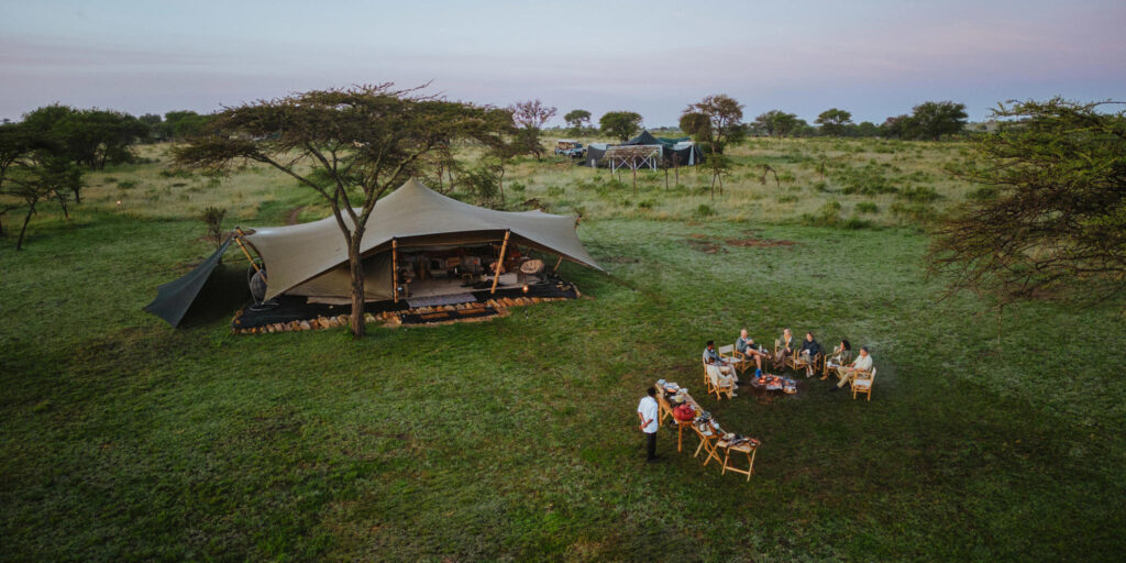 aerial wilderness usawa the serengeti tanzania